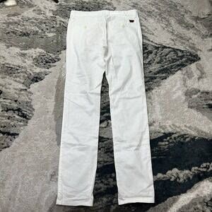 Vercini White Dress Trousers Pants Size 32 Made in Turkey Slim Fit Mens Premium
